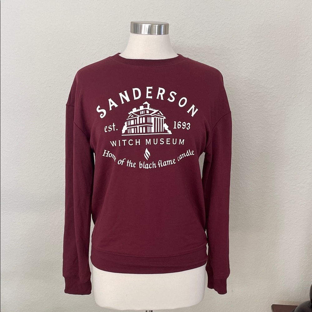 Maroon Crewneck Sweatshirt